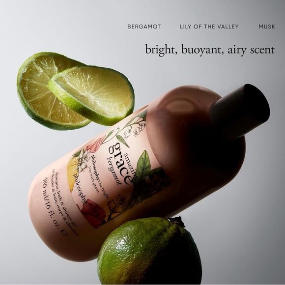 Philosophy Amazing Grace Bergamot Jumbo Sz. 32oz. Shower Gel Self Care Body Care - Picture 4 of 6